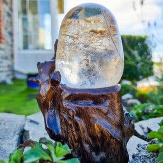 Quartz Crystal With Goethite Inclusions