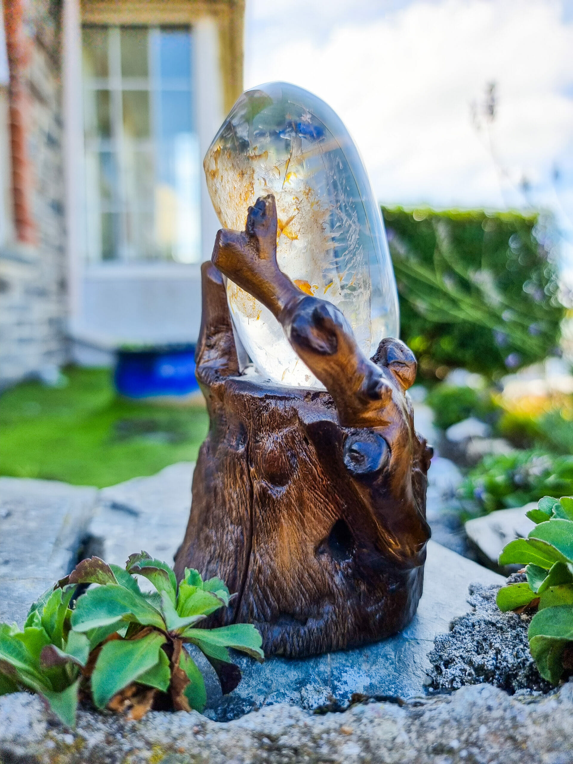 Quartz Crystal With Goethite Inclusions - Image 2