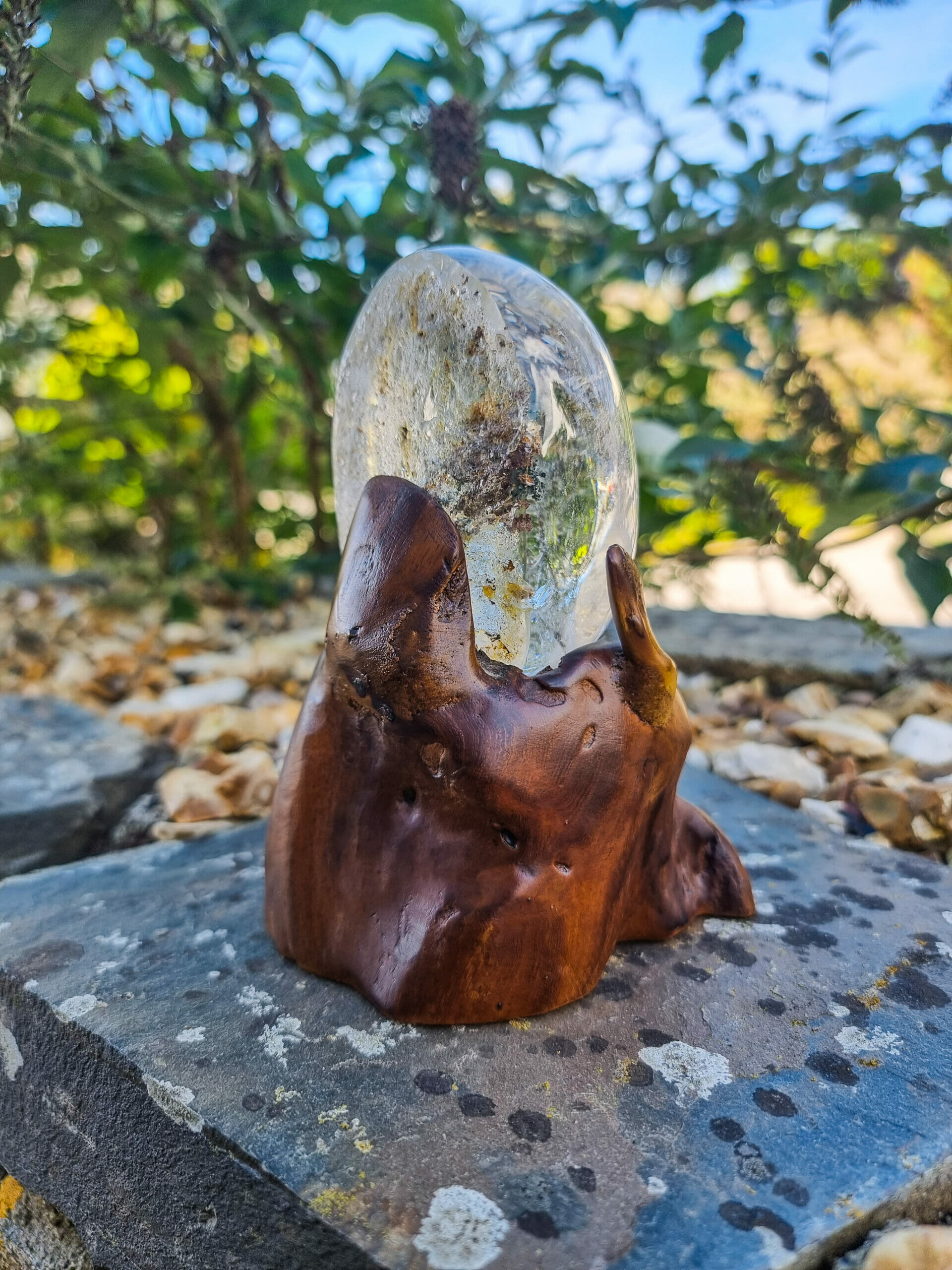 Quartz Crystal With Goethite Inclusions - Image 4