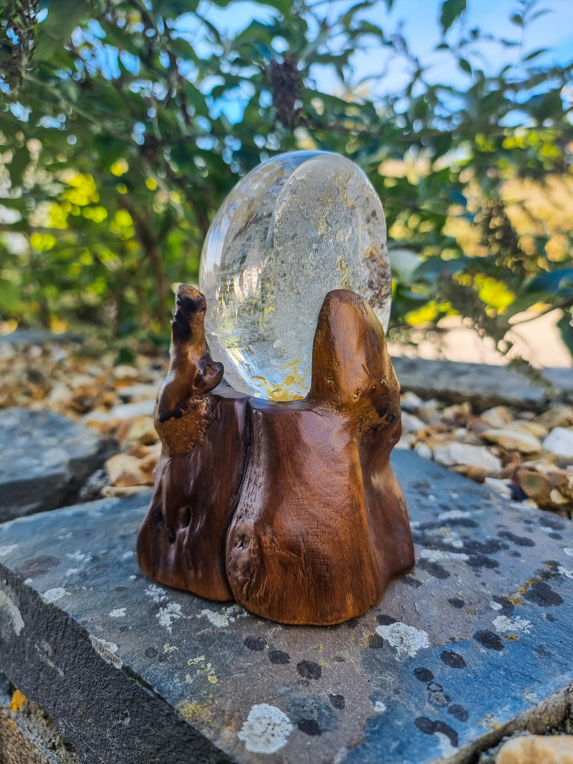 Quartz Crystal With Goethite Inclusions - Image 5