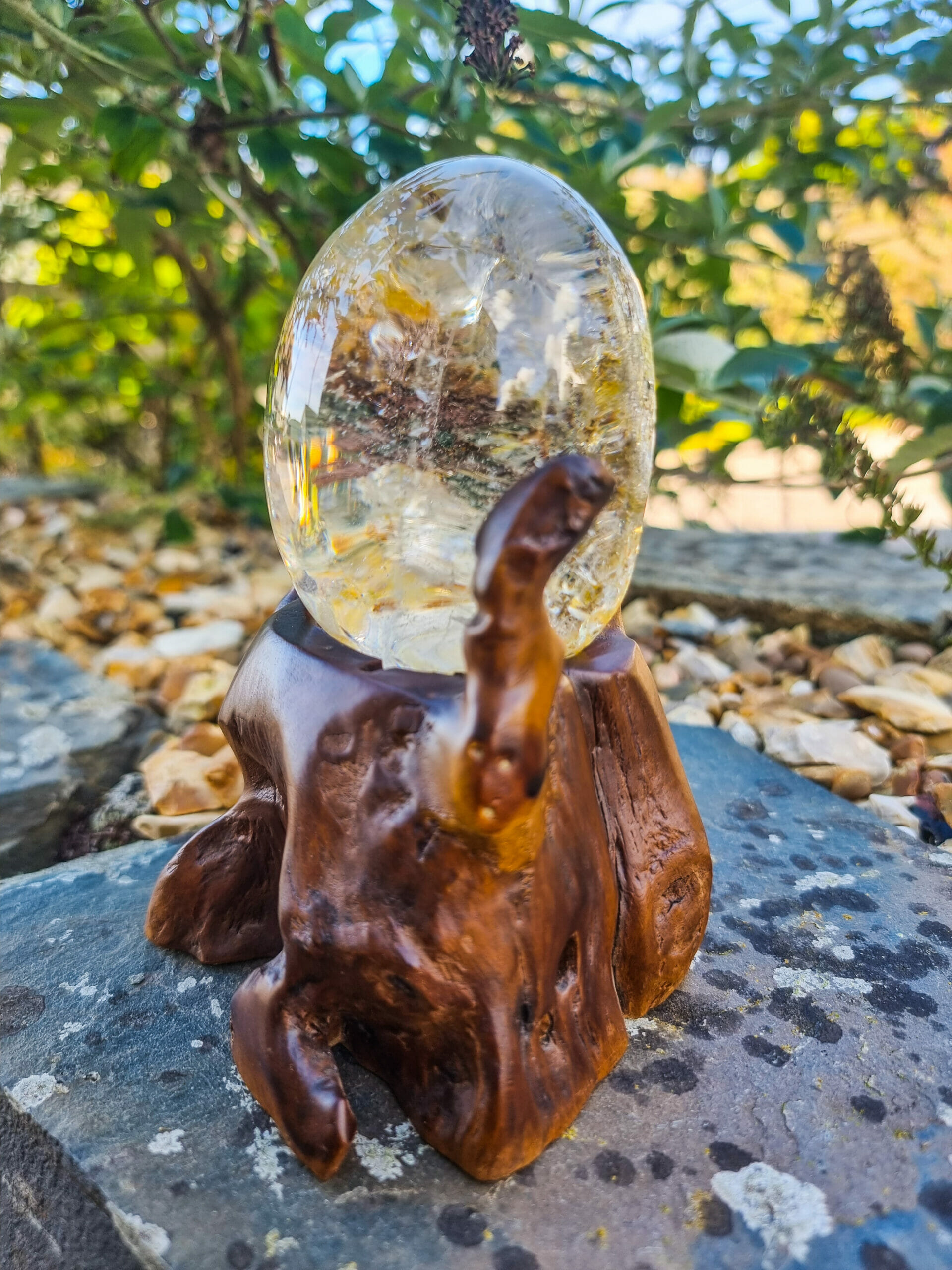Quartz Crystal With Goethite Inclusions - Image 2