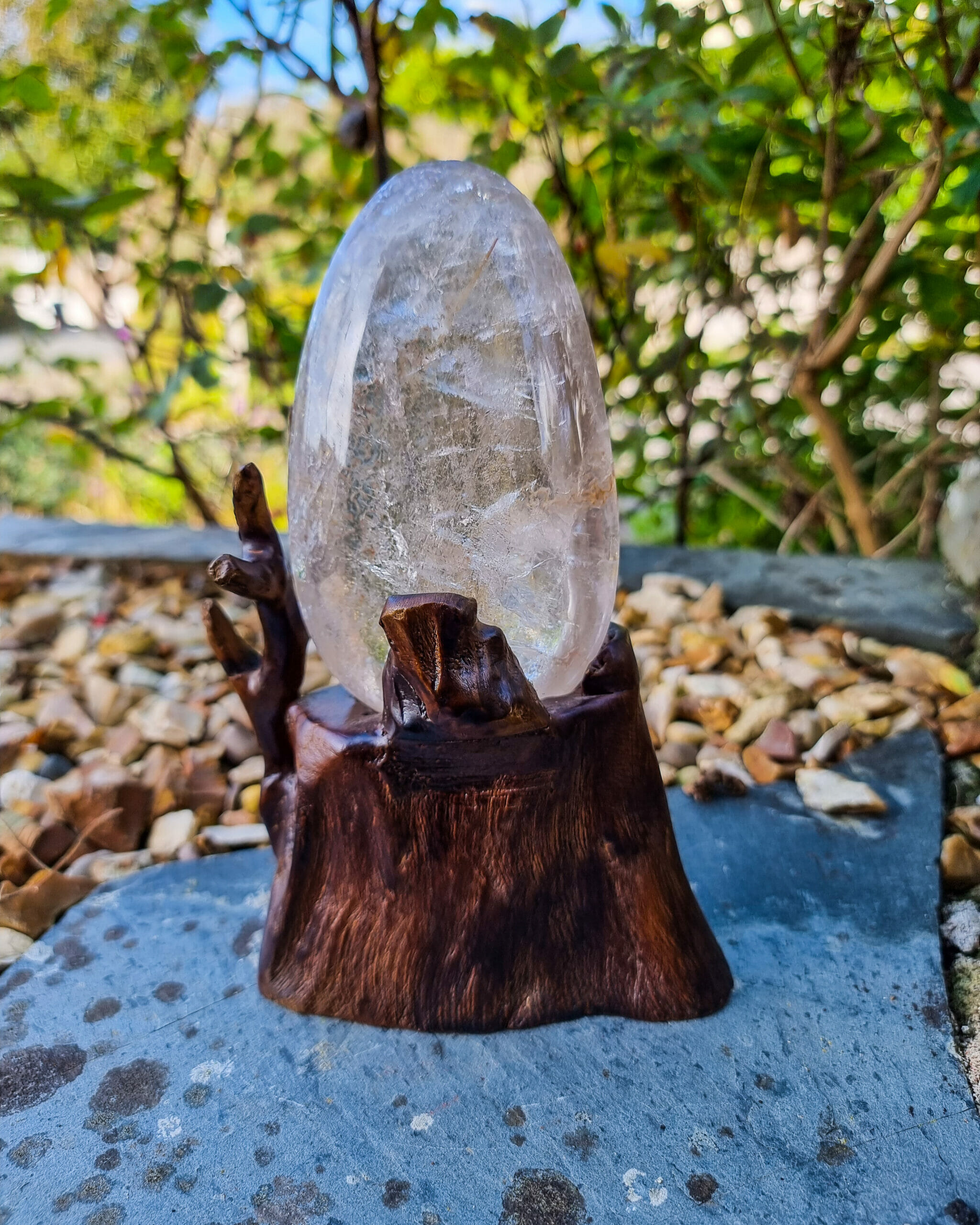 Quartz Crystal With Crystalline Fissure Inclusions - Image 5