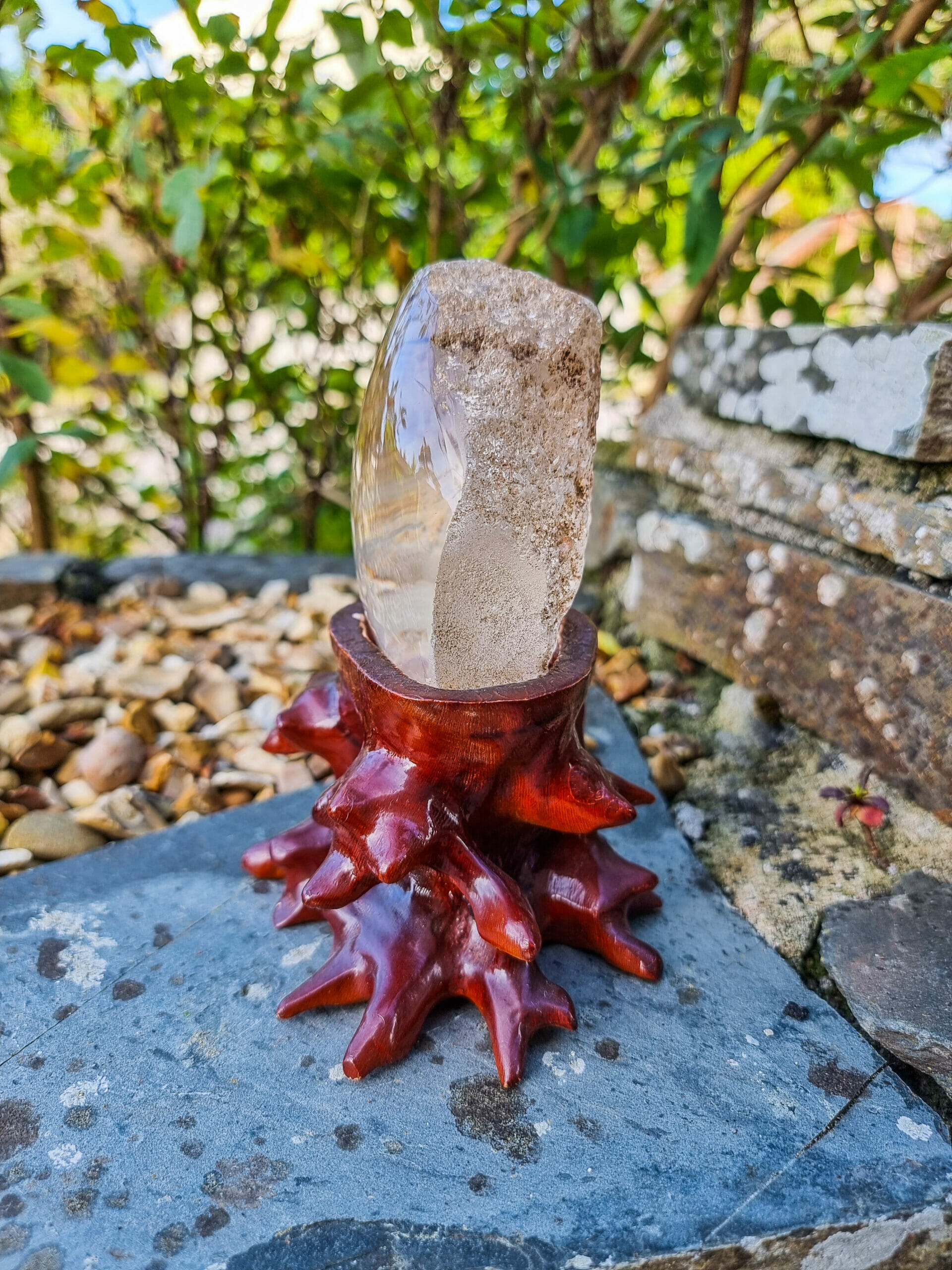 Quartz Crystal With Clay Mineral Inclusions - Image 2