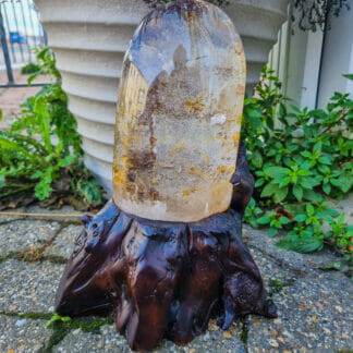 Angel Phantom Quartz Crystal (With Stand)