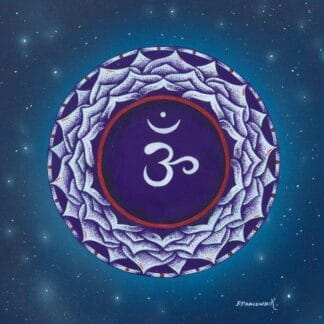 Third Eye Chakra poster print 24cm x 24cm
