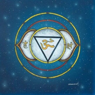 Crown Chakra poster print 24cm x 24cm